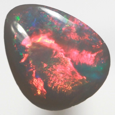 SOLID SEMI BLACK OPAL Very bright large rolling flashes SEE VIDEO